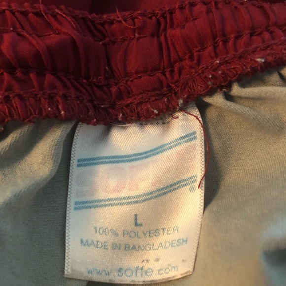 SOFFE Florida State University Seminoles Running Shorts Garnet Burgundy Large - Picture 6 of 7